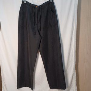 Havana Jack, Pants, Black with brown button, size medium